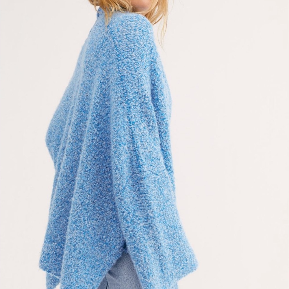 Free People Blue Cardigan Sweater - Picture 2 of 4